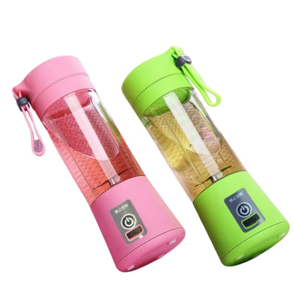 Mini Liquidificador Portátil Shake 6 Laminas + Cabo USB